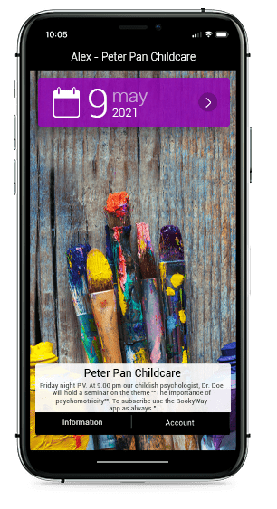 Bookyway app backgrounds