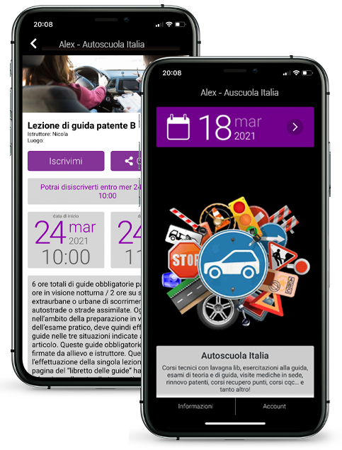 app per autoscuole